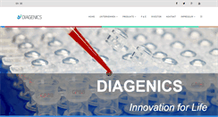 Desktop Screenshot of diagenics.de